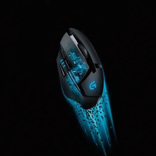 Logitech G402 Hyperion Fury ULTRA-FAST FPS GAMING MOUSE - Image 4