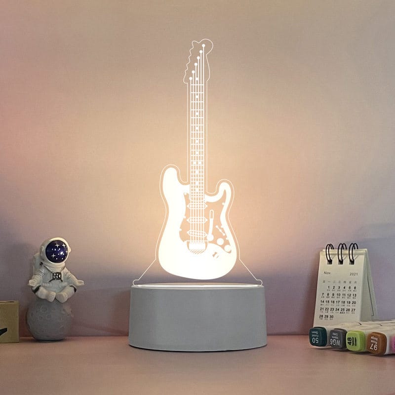 USB Warm Night Light (Guitar)