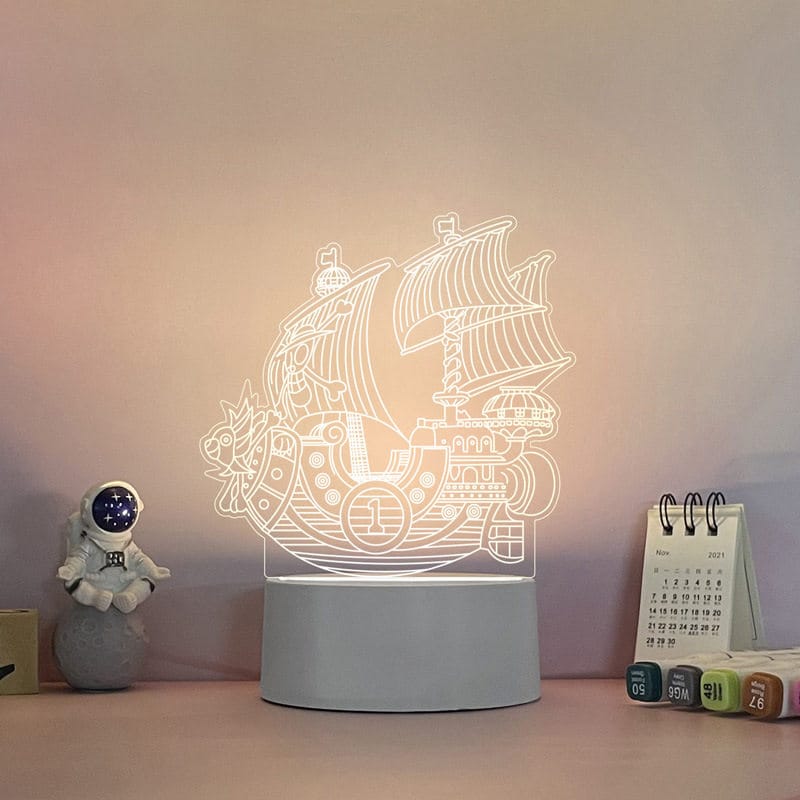 USB Warm Night Light (One Piece Pirate Ship)